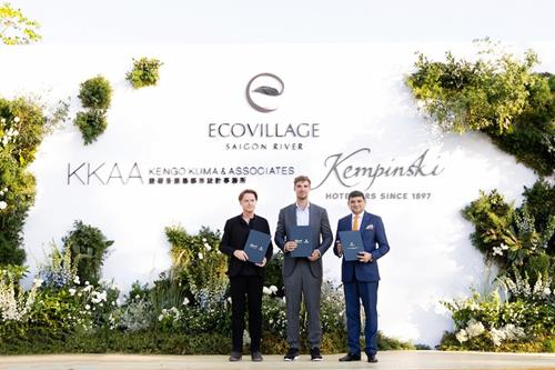 Kempinski chọn Eco Village Saigon River là điểm đến đầu tiên và duy nhất tại Việt Nam